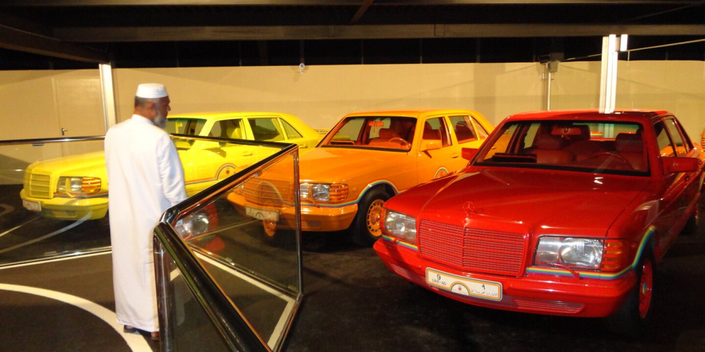 Emirates National Auto Museum -top attractions in abu dhabi